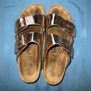 Rose Gold Birkenstock